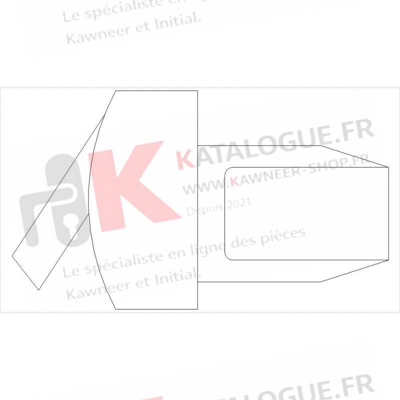 Busette reduite seuil Kawneer Speci'alK