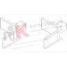 Bouchons renfort montant latéral (paire) kawneer speci'alk