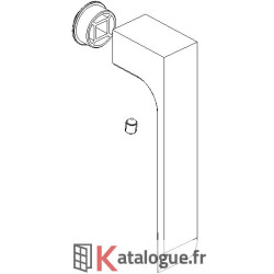 Poignée k Chromatik CARRE