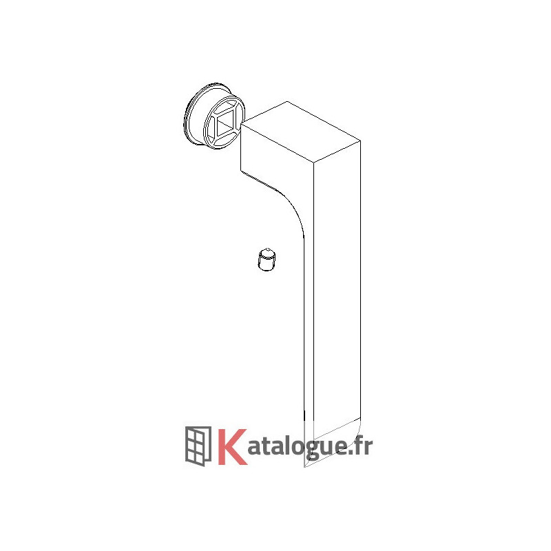 Poignée k Chromatik CARRE