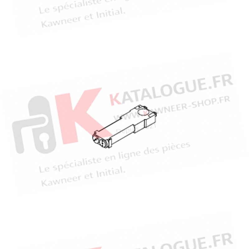 Ferme porte encastré pour anti-pince doigts Kawneer K190