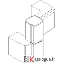 Paumelle applique 36 mm 2...