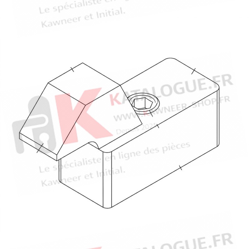 Gâche à enfiler SILENE