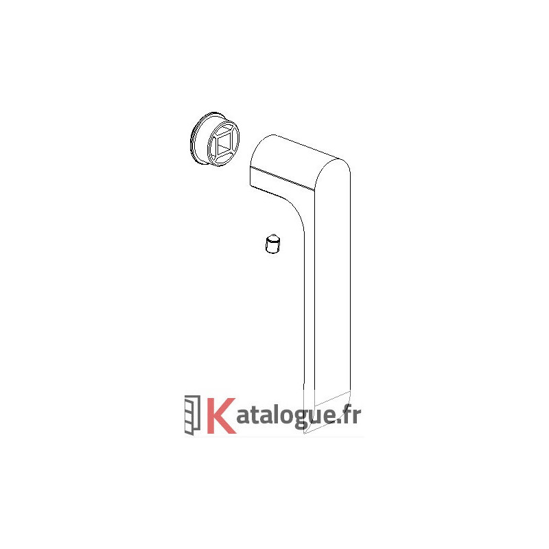 Poignée k Chromatik ARRONDI