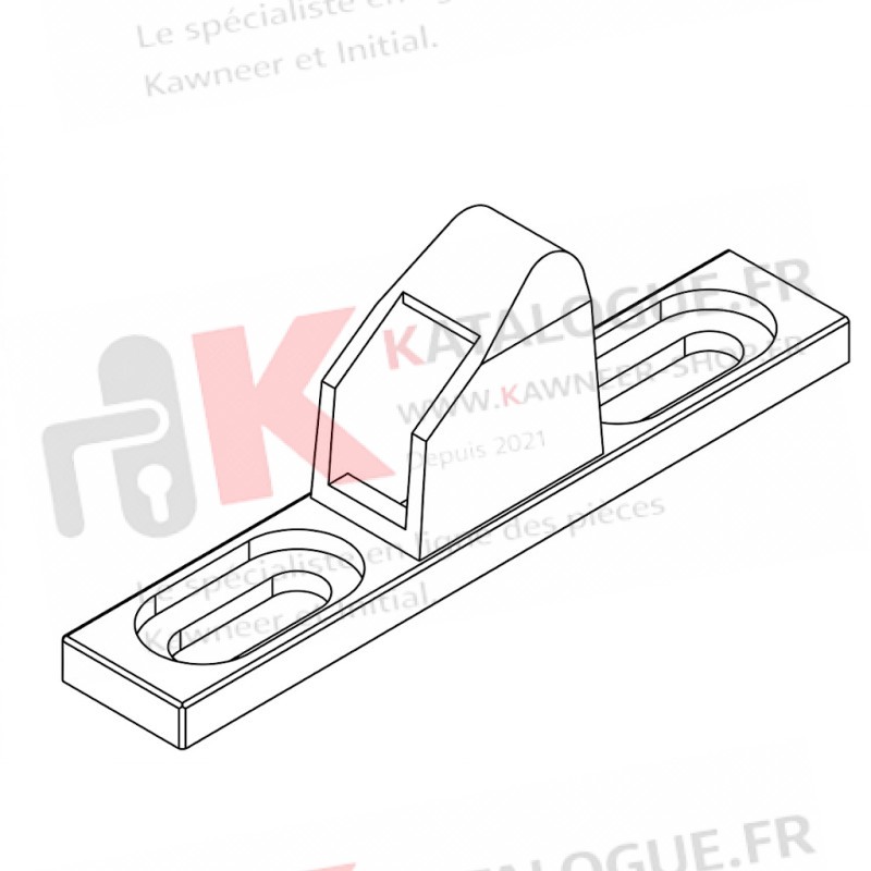 GÂCHE en applique SILÈNE