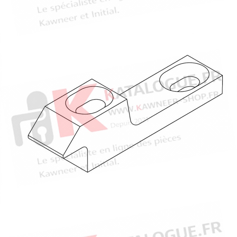 GÂCHE en applique SILÈNE