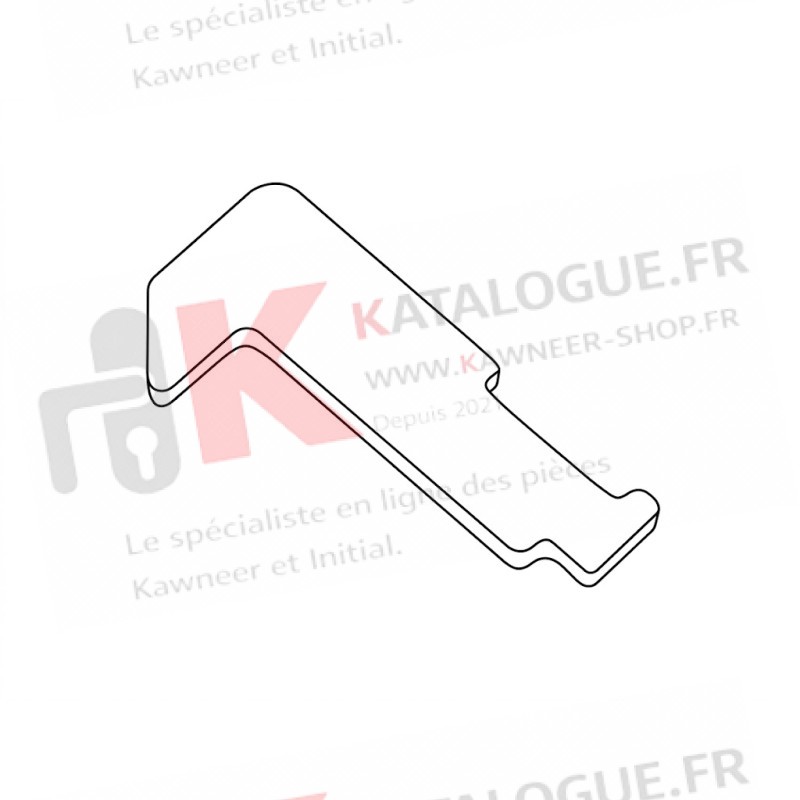 Crochet Réglable L36mm - SILÈNE
