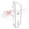 Serrure de portillon en retrait blanc pour cadre de 30 GJ 791301 308070