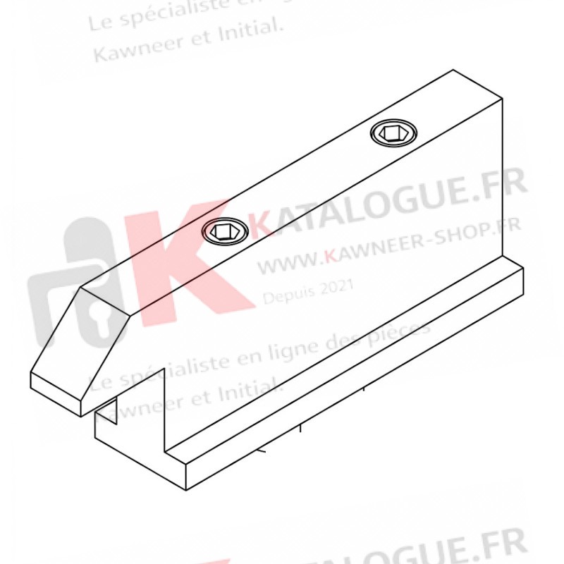 Gâche à enfiler SILENE