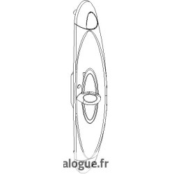 Poignée k à manoeuvre et...