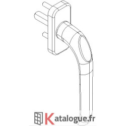 Poignée frappe sans ergot...