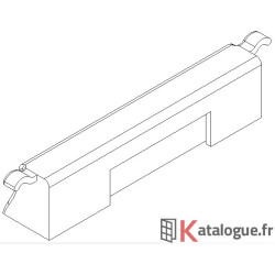 Busette drainage caché
