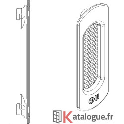 Poignée cuvette tirage