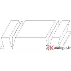 Brosse centrale seuil réduit