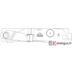 Pivot bas OB/OF droit à clamer