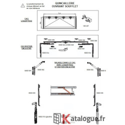 Adaptateur compas soufflet