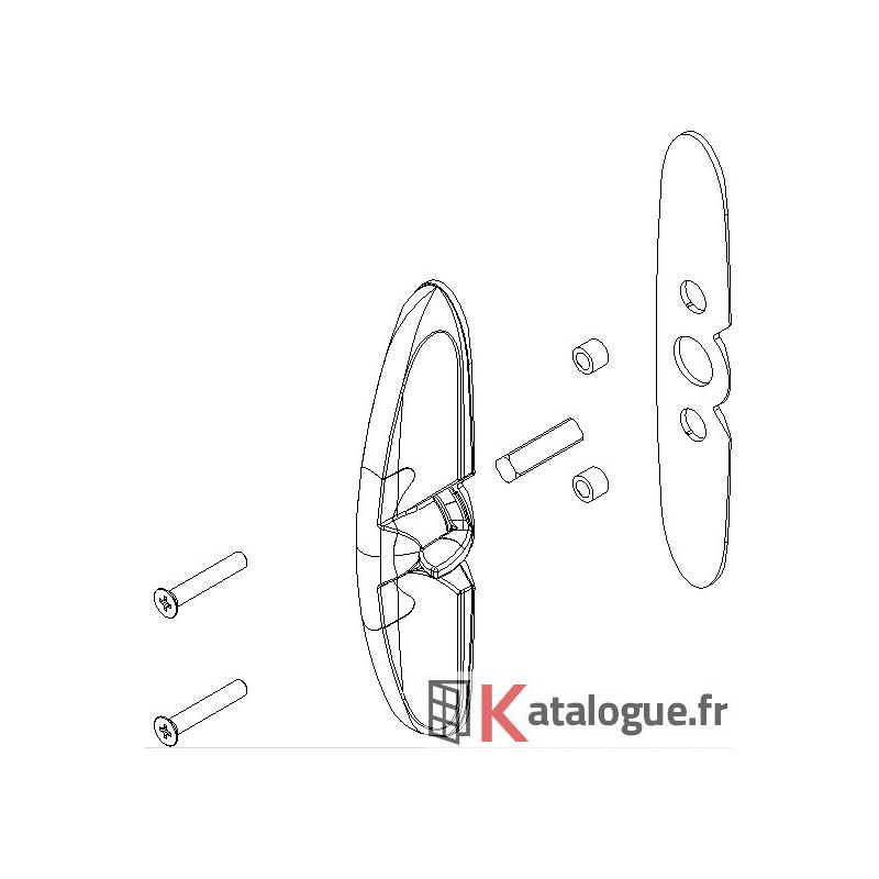 Poignée k manoeuvre intérieur