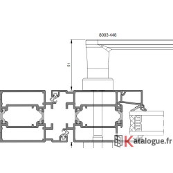 Poignée porte ClassiK ARRONDIE