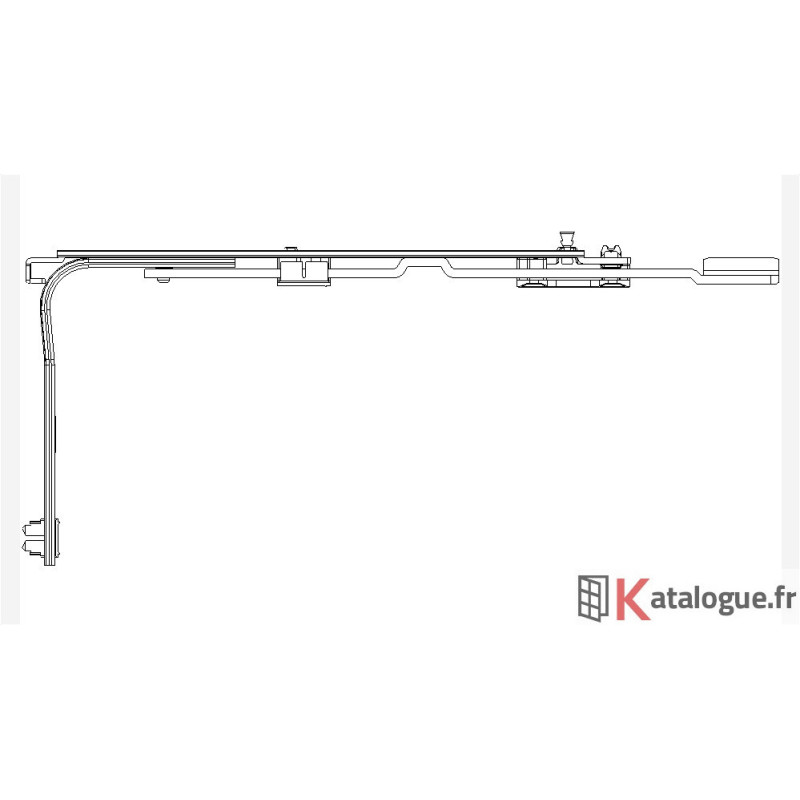 Compas OB 350 mm D à clamer