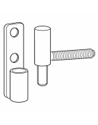 Paumelles pour menuiserie PVC