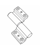 Paumelles pour menuiserie Aluminium